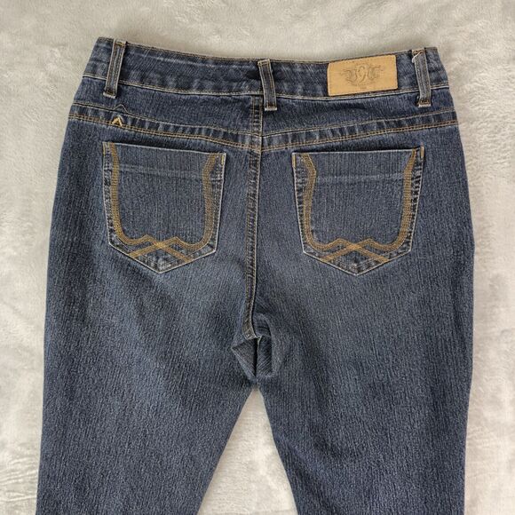 Nine West Jeans Womens 6 Blue Vac Freedom Skinny Denim Cotton Stretch Casual - Picture 3 of 11